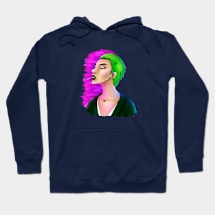 Forever Purple and Green Hoodie
